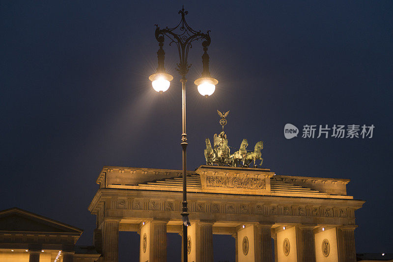 德国，柏林，am Brandenburger Tor, Bauzeit 1788 - 1791